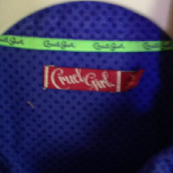 Cruel Girl Pearl Snap Long Sleeve Shirt Top XL - Picture 2 of 5